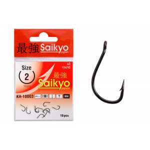 Крючки Saikyo KH-10003 Tanago BN № 2 (10шт)